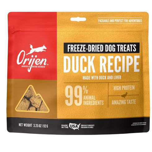 Orijen Freeze Dried Free Run Duck Dog Treats 3.25oz - Poudre Pet and Feed Supply